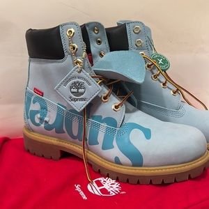 Timberland 6” Supreme Ice Blue boots
